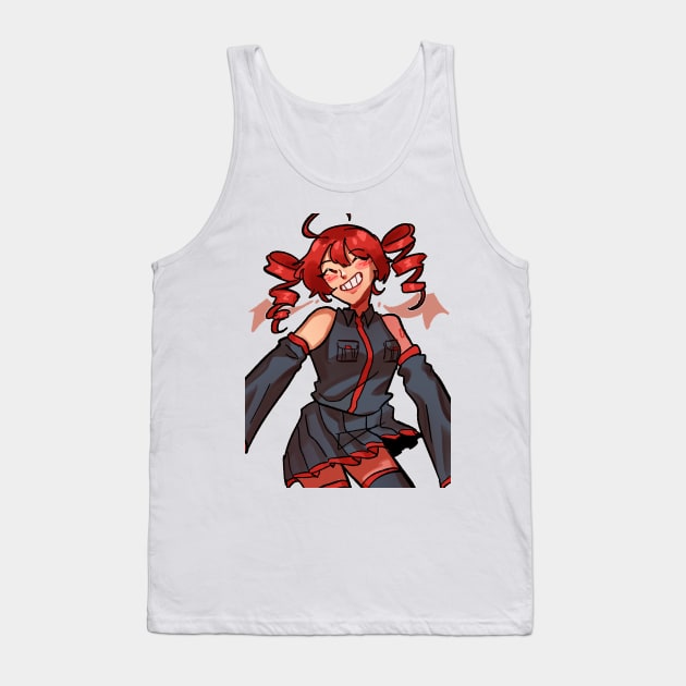 Vocaloid Kasane Teto Tank Top by Anarha